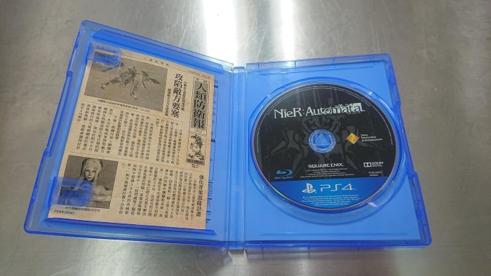 PS4 尼爾 自動人形 中文版 光碟無刮