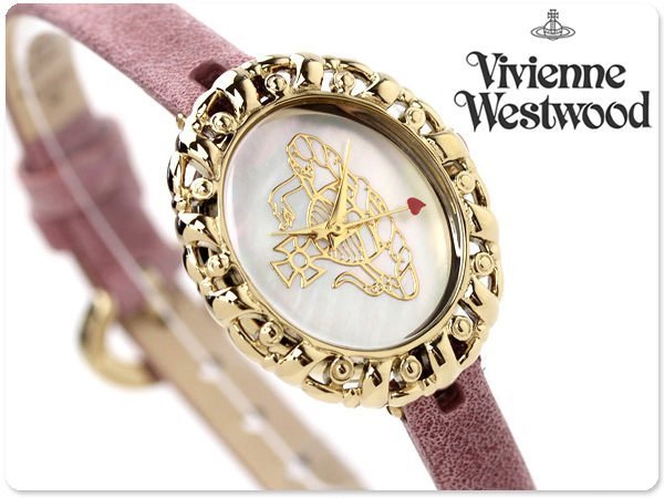 現貨 可自取 Vivienne Westwood 手錶 英國 ORB LOGO 復古刻花 大土星 女錶 生日 禮物 VV005CMPK