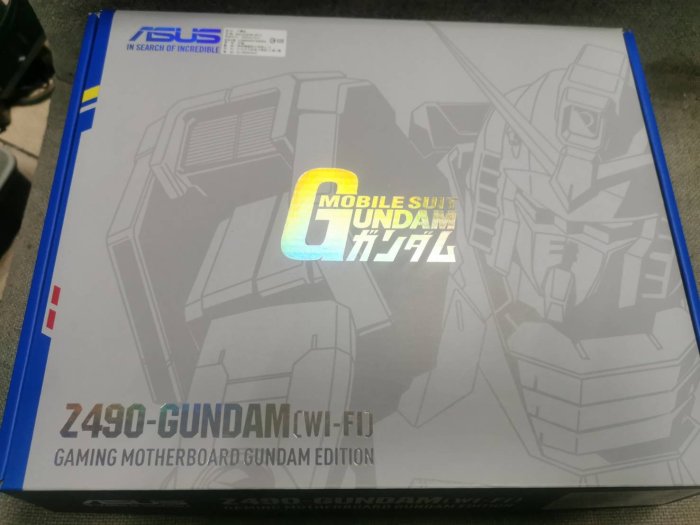 ASUS 華碩 ROG Z490-GUNDAM WIFI 主機板 ATX 1200腳位