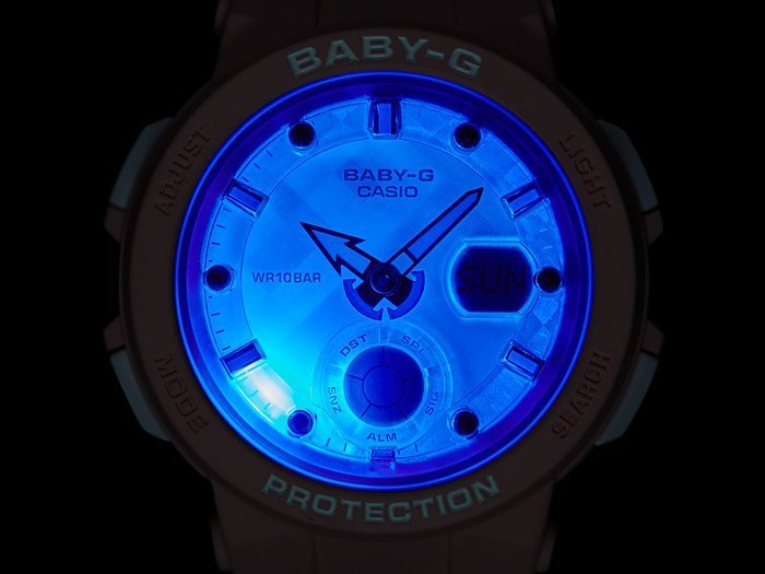 【CASIO BABY-G】BGA-250-2A (出清價公司貨) 世界時間實用雙顯錶 耐衝擊休閒運動錶BA-110