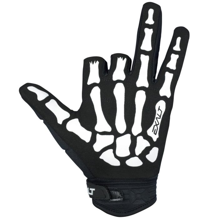 [三角戰略漆彈]EXALT DEATH GRIP GLOVE 防護手套 - 白 ( 漆彈裝備,生存護具,人身部品)