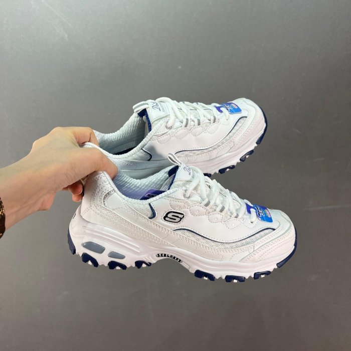 斯凱奇 SKECHERS女鞋 D'Lites 熊貓鞋 厚底鞋 奶茶熊系列 復古老爹鞋 增高休閒鞋 時尚 百搭 可愛款