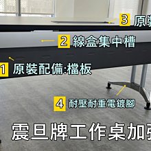 【簡素材二手OA辦公家具】  震旦大廠出品  二手精選售出  專業多功能辦公桌來了