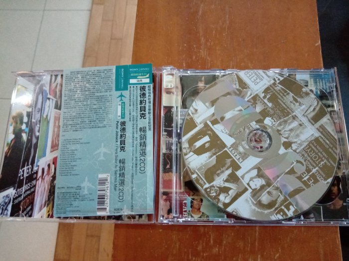 瑞典天王 PETER JOBACK 彼德約貝克  暢銷精選雙CD  含紙盒.側標  99.99新