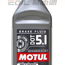 【易油網】【缺貨】MOTUL 全合成 煞車油 5號 BRAKE FLUID DOT 5.1 剎車油