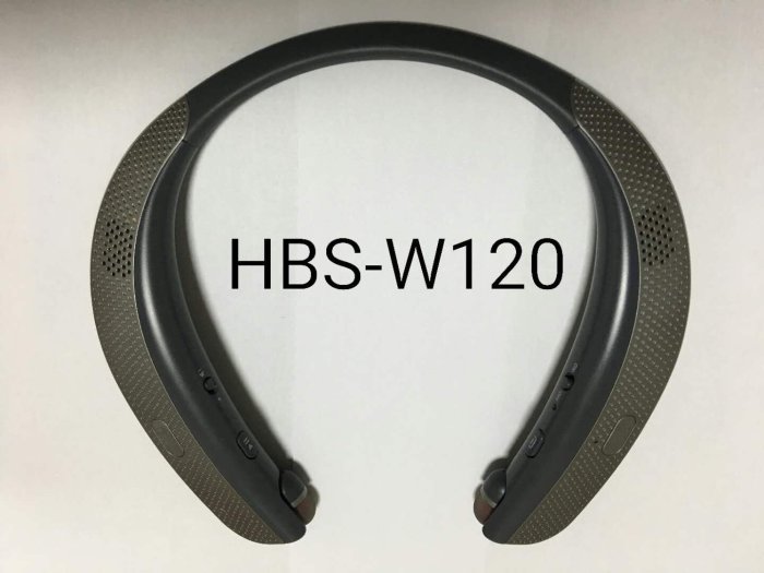 全新未拆封 LG HBS-120 頸掛式藍牙耳機 無線藍牙耳機 音樂 遊戲耳機 蘋果安卓適用 立體聲 重低音 喇叭音響