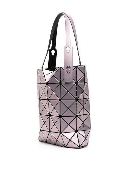 折扣預購】24春夏正品Bao Bao Issey Miyake Lucent Boxy Tote Bag 粉色