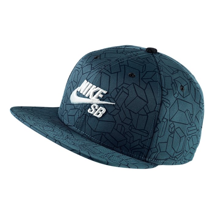 =CodE= NIKE SB PRO ARTIST GM SNAPBACK 圖騰棒球帽(藍白)708906-460 男女