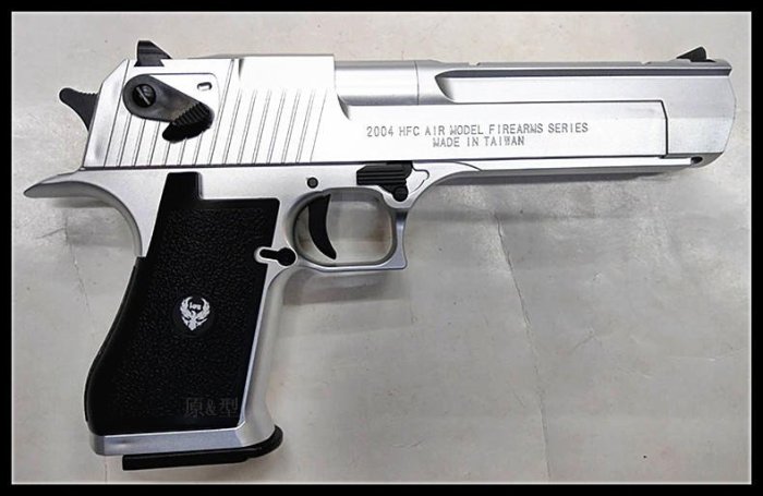 【原型軍品】全新 II HFC 沙漠之鷹 銀色 6mm 瓦斯槍 DESERT-EAGLE HG195