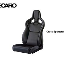 【Power Parts】RECARO Cross Sportster LL100H SE 可調賽車椅(黑)