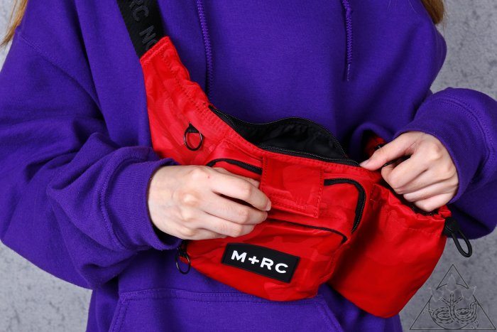 HYDRA】M+RC Noir Survival Belt Bag 腰包戰術收納包紅迷彩【MRC008