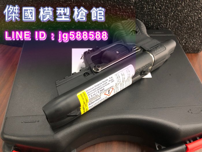 (傑國模型) JPX2 辣椒槍 雷射版 - 兩管戰術槍型噴射保鑣 / 瑞士原裝防身噴霧槍 防身 鎮暴