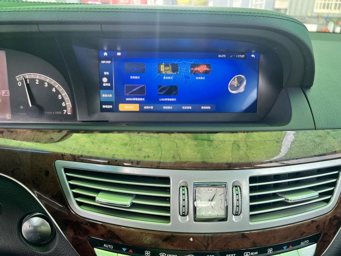 Benz S級W221 S350 S400 S500 10.25吋 Android 八核心安卓版專用機觸控電容螢幕/藍芽