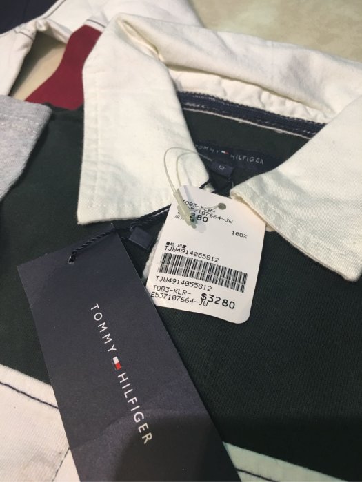 全新 tommy 專櫃購買 polo衫  正貨非仿品 原價3280