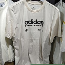 南🔥2023 5月 ADIDAS LOUNGE GRAPHIC 短袖上衣 短T 運動 休閒 男款 白 HR3002