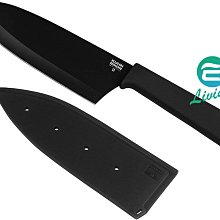 【易油網】【缺貨】KUHN RIKON 不銹鋼刀(黑) #26670 SANTOKU KNIFE 27cm