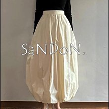 SaNDoN x『CLANE』隨時斷貨 立體設計設計師球體設計長裙 230619
