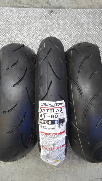 普利司通 BRIDGESTONE(日製) BT601 100/90-12 加後強悍後胎 折扣優惠價