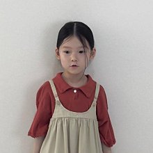 3~11 ♥上衣(다홍레드) MINIPOINT-2 24夏季 MIP240507-017『韓爸有衣正韓國童裝』~預購