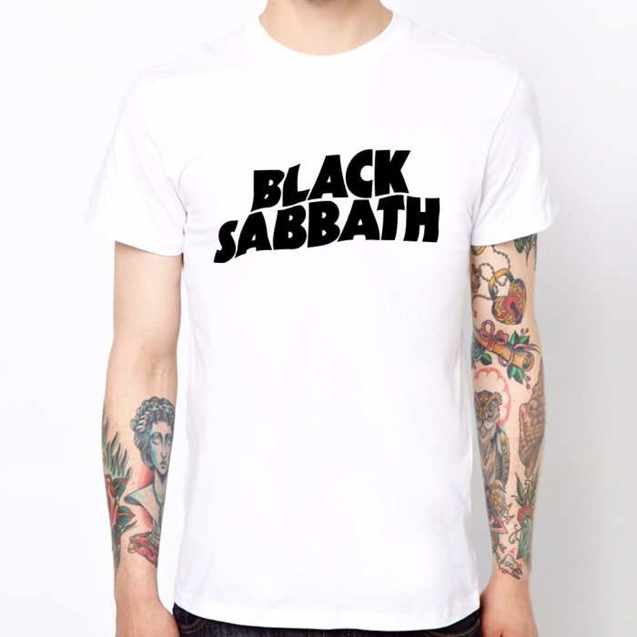 Black Sabbath Logo短袖T恤-3色 樂團 搖滾Ozzy metal 金屬 美國進口 樂團