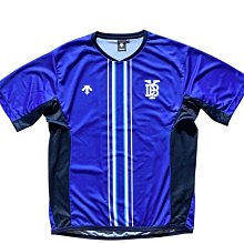 貳拾肆棒球--日本直送-日職棒橫濱DeNA オーセンティックチームウェア/YOKOHAMA STRIPE/Tシャツ/ブルー