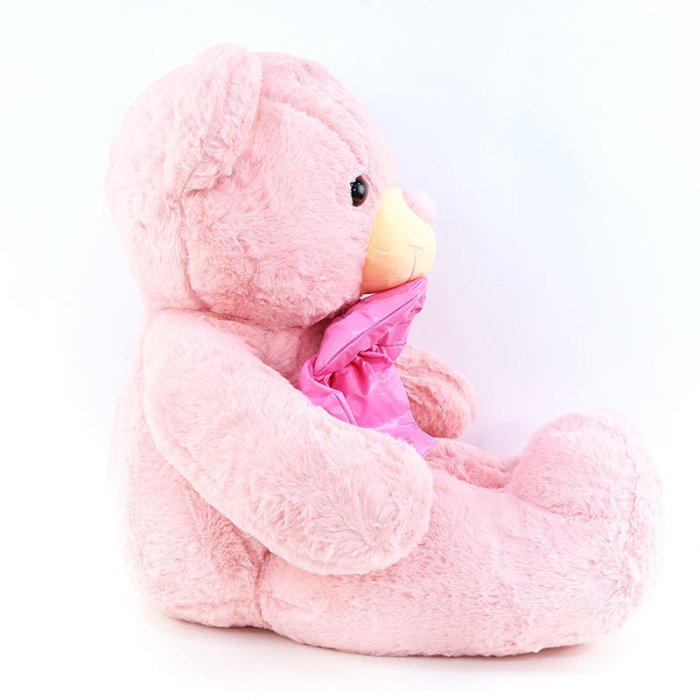 【寶貝妞】⭐超值⭐ 75cm 嬰兒粉 歡樂熊娃娃 粉紅熊 抱枕 兒童 彌月安撫玩偶 情人禮物單隻特價599