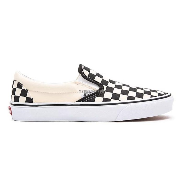 【正品】Vans Slip-On 黑白格子 懶人鞋 帆布鞋時尚休閒百搭滑板鞋 VN000EYEBWW男女鞋