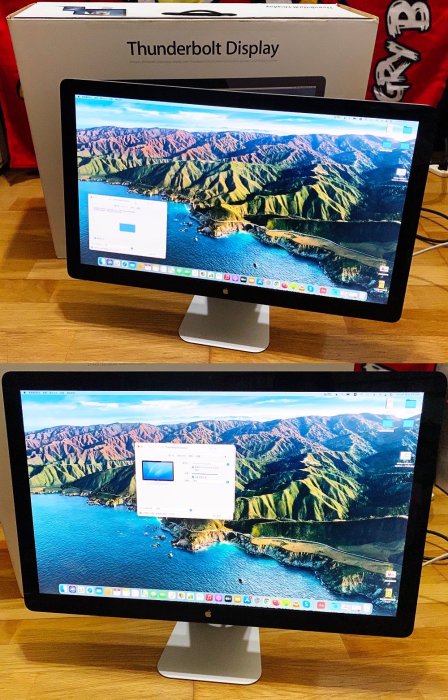 Apple Thunderbolt Display A1407 美品 - ディスプレイ