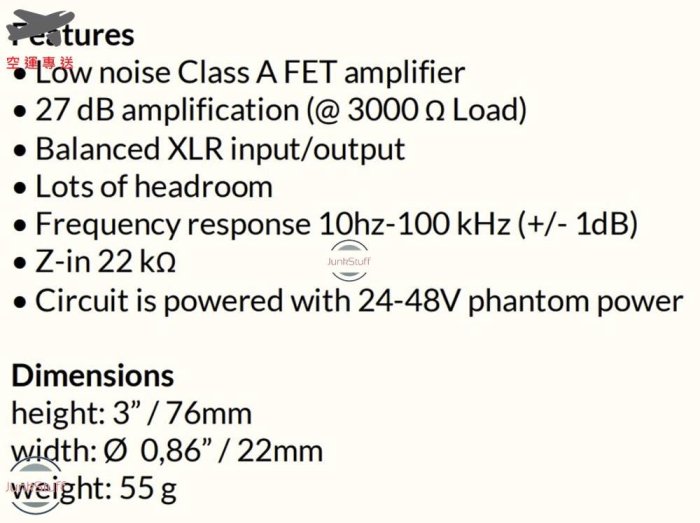 Triton Audio 荷蘭 特里頓 FetHead 麥克風 前級 擴大 TritonAudio 增益 DI 音量放大