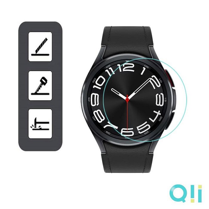 強尼拍賣~Qii SAMSUNG Galaxy Watch 6 Classic (43mm) 玻璃貼
