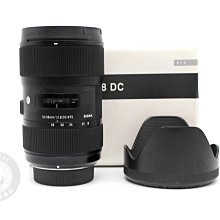 【高雄青蘋果3C】SIGMA 18-35MM F1.8 DC HSM FOR Nikon 二手鏡頭#80785