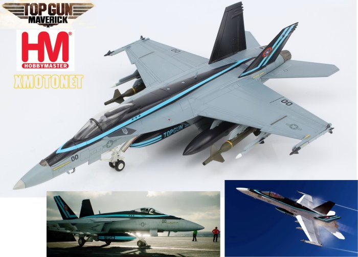 【即納】ホビーマスター　トップガン　FA-18Ｅスーパーホーネット ミリタリー