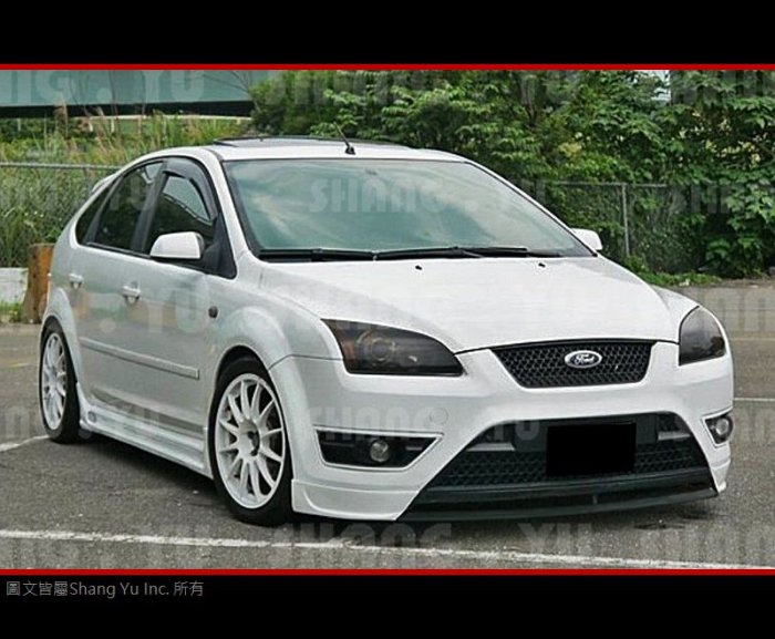 福特 FORD FOCUS MK2 ST 前下巴 空力套件 05 06 07 08