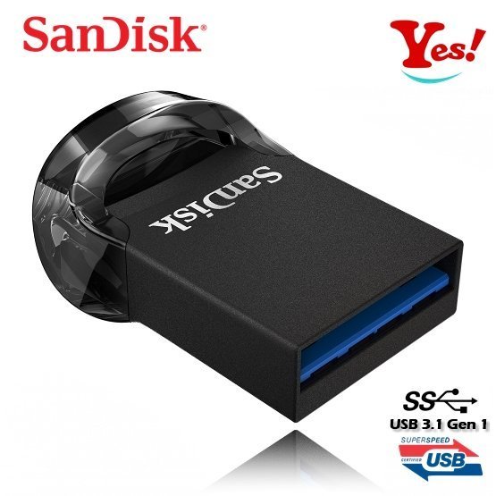 【Yes！公司貨】SanDisk Ultra Fit CZ CZ430 128GB 128G USB 3.1 隨身碟