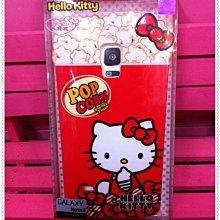 小花花日本精品♥ Hello Kitty 三星 note4 手機殼保護殼 紅色側姿滿滿蝴蝶結00206402