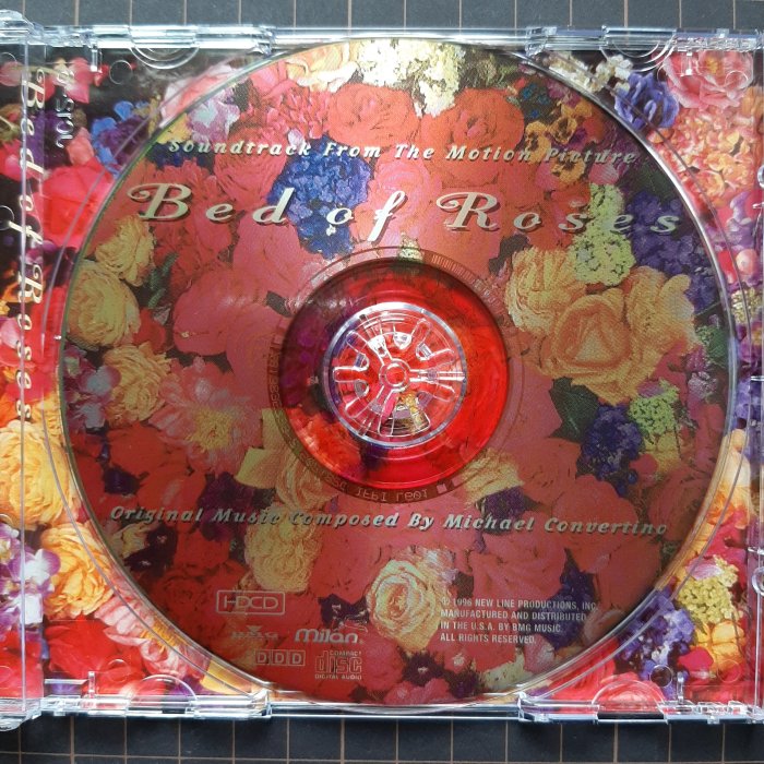 ※藏樂小舖※(影劇CD) 玫瑰花床 Bed of Roses 電影原聲帶 (美版)