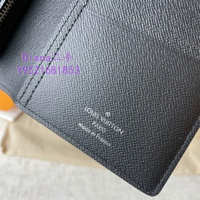 二手正品 LOUIS VUITTON LV N62227 黑灰 格棋盤格 對折 長夾 皮夾 現貨