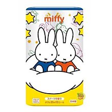 【JPGO】超取最多1包~日本製 丸富製紙 滾筒式雙層衛生紙 12捲入~miffy 米菲兔