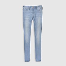 【HOLLISTER Co.】【HCO】【零碼27】HC女款牛仔長褲SKINNY素款刷白淺藍 F04160509-04