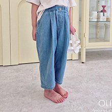5~11 ♥褲子(BLUE) OLIVIE-2* 24夏季 OLI240420-011『韓爸有衣正韓國童裝』~預購