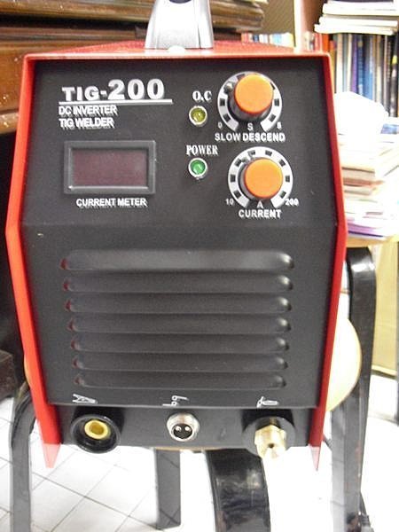 ㊣宇慶S舖㊣台灣精品 勇焊 OEM 氬焊機 TIG200 220v 品質保證 全新保固一年 附鋼瓶