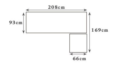 23W【新北蘆洲~嘉利傢俱】昆泰L型科技布沙發(全組/不拆賣)-編號 (W231-2) 【W系列商品另有優惠】