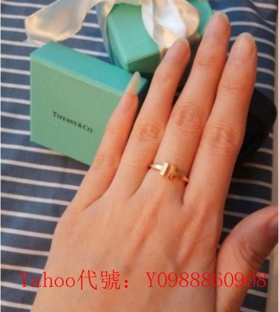 里昂二手正品  Tiffany&Co 經典戒指