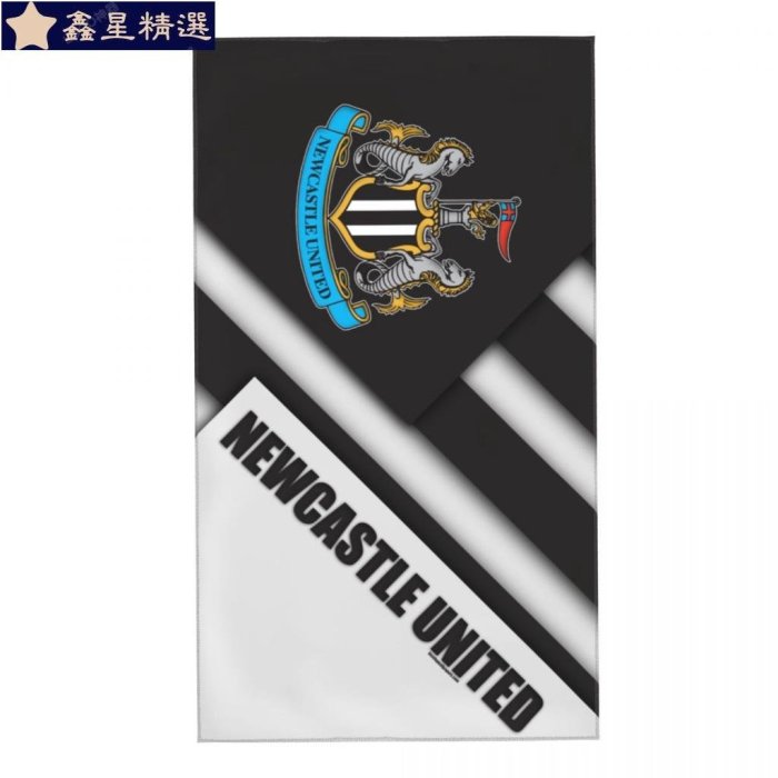 newcastle united logo (2) 吸水毛巾 方巾 洗臉毛巾  陣頭毛巾 浴巾毛巾 跑步健身瑜伽毛-鑫星精選