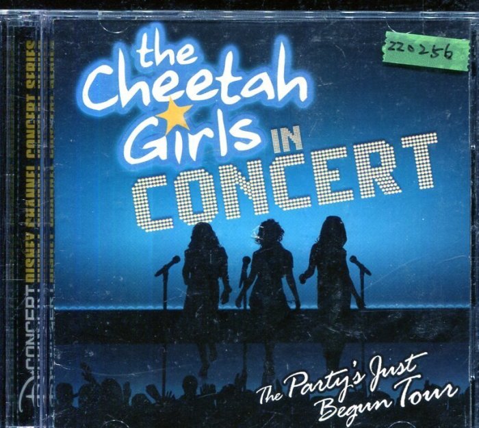 *還有唱片三館* THE CHEETAH GIRLS IN CONCERT / THE 二手 ZZ0256 (封面底破)