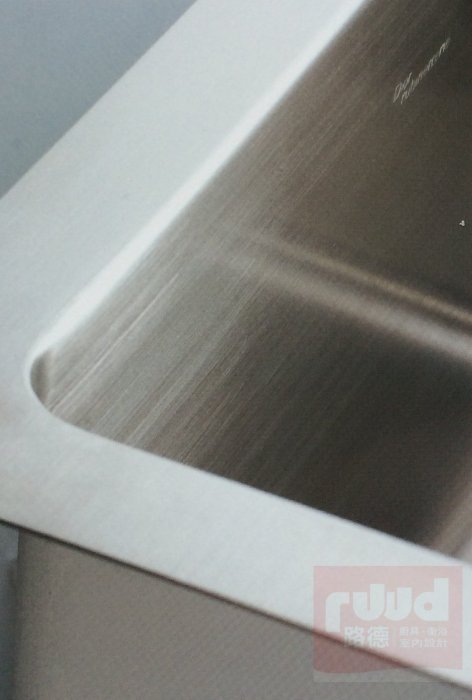 【路德廚衛】Lofn Rindr方型手工不鏽鋼水槽- KSSX-5900R 圓角方形不銹鋼水槽(平接、下崁適用)
