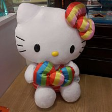 Gift41  4165本通板橋店   hello kitty  彩虹-絨毛娃娃  4901610158081