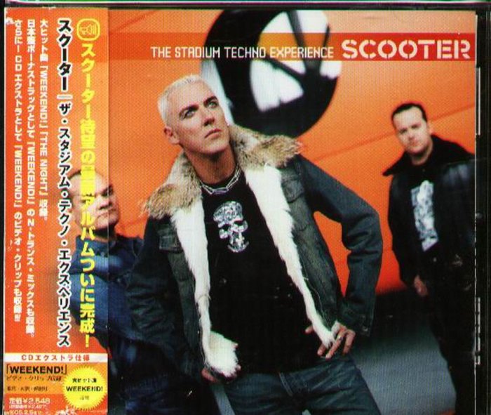 K - SCOOTER - Stadium Techno Experience - 日版 CD+2+VIDEO OBI