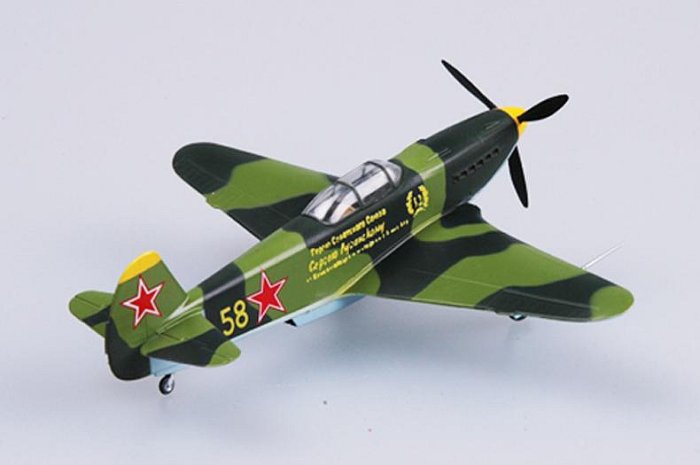 小號手  37227 成品模型 172 雅克-3 YAK3 蘇聯東線1945年
