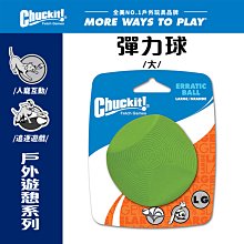 美國Petmate Chuckit 彈力球（大） DK-20130 可拋擲 球類玩具 可搭配發射器 狗玩具